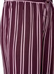 Loose fit nattbukser med striper, M&oslash;rk Bordeaux, Packshot image number 2