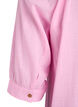 Bomullstunika med V-hals, Rosa, Packshot image number 3