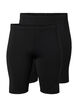 Sykkelshorts 2 stk., Svart, Packshot image number 0
