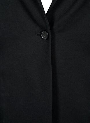 Blazer med 3/4-lange ermer, Black, Packshot image number 2