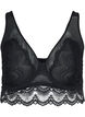 Blonde-BH med bøyle og mesh, Black, Packshot image number 0