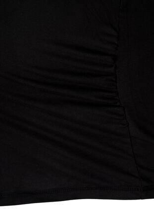 Genser til gravide med lange ermer, Black, Packshot image number 3