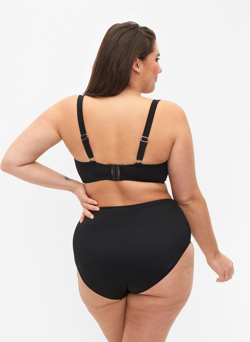 Biknitruse med normal høyde i livet, Black, Model