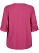 Skjortebluse i viskose med 3/4 ermer, Malaga, Packshot image number 1