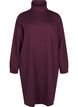 Turtleneck kjole i A-linjefasong, Rød, Packshot image number 0
