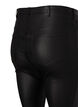 Coated Amy jeans med glidelåsdetaljer , Svart, Packshot image number 2
