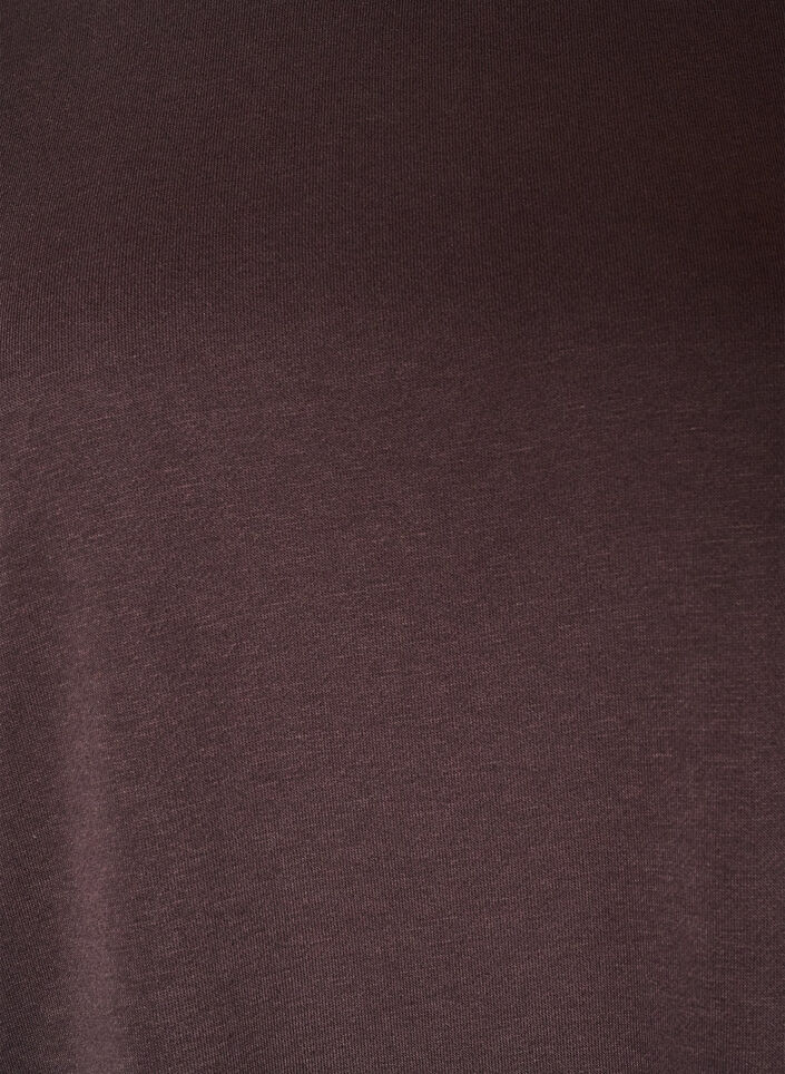 Loose fit genserkjole med lommer, Brun, Packshot image number 2