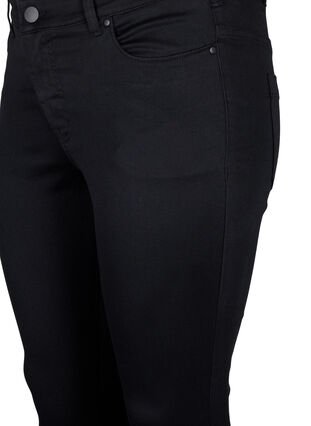 Viona jeans med normal midje, Black, Packshot image number 2