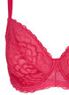 BH med bøyle og blonder, Rosa, Packshot image number 2