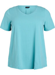 Basis enkel bomulls t-skjorte, Bristol Blue