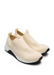 Wide fit - Slip-on joggesko, Beige, Packshot image number 1