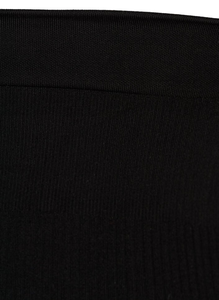 Shapewear shorts med høyt liv, Black, Packshot
