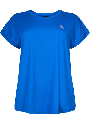 Kortermet trenings T-skjorte, Lapis Blue, Packshot image number 0