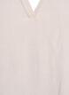 L&oslash;s bluse med korte ermer, Beige, Packshot image number 2