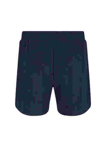 Løse shorts med struktur, Navy Blazer, Packshot image number 1