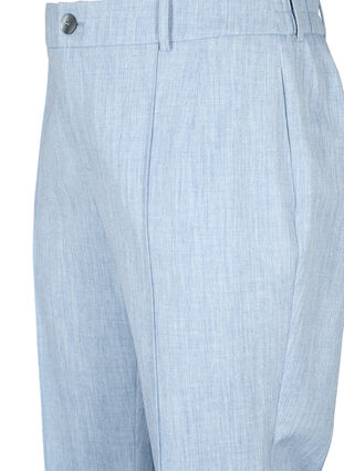 Melerte bukser med strikk og knappelukking, Infinity , Packshot image number 2