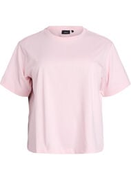 Boxy bomulls-t-skjorte, Rosa