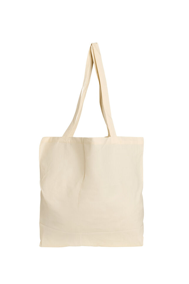Tote bag med trykk, Lilla, Packshot image number 1