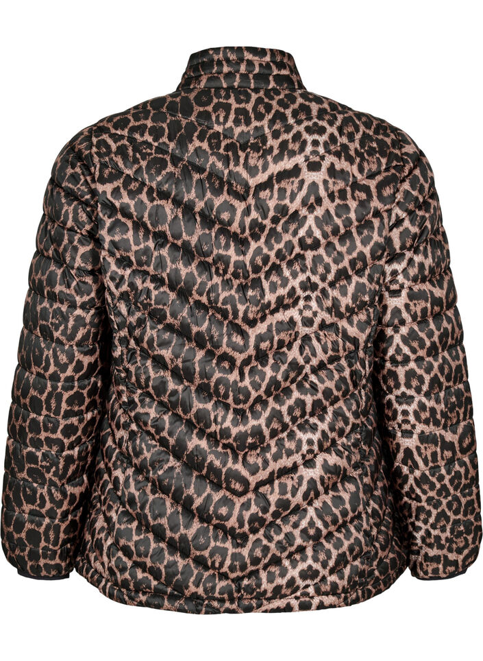 Lett jakke med lommer, Brun, Packshot image number 1