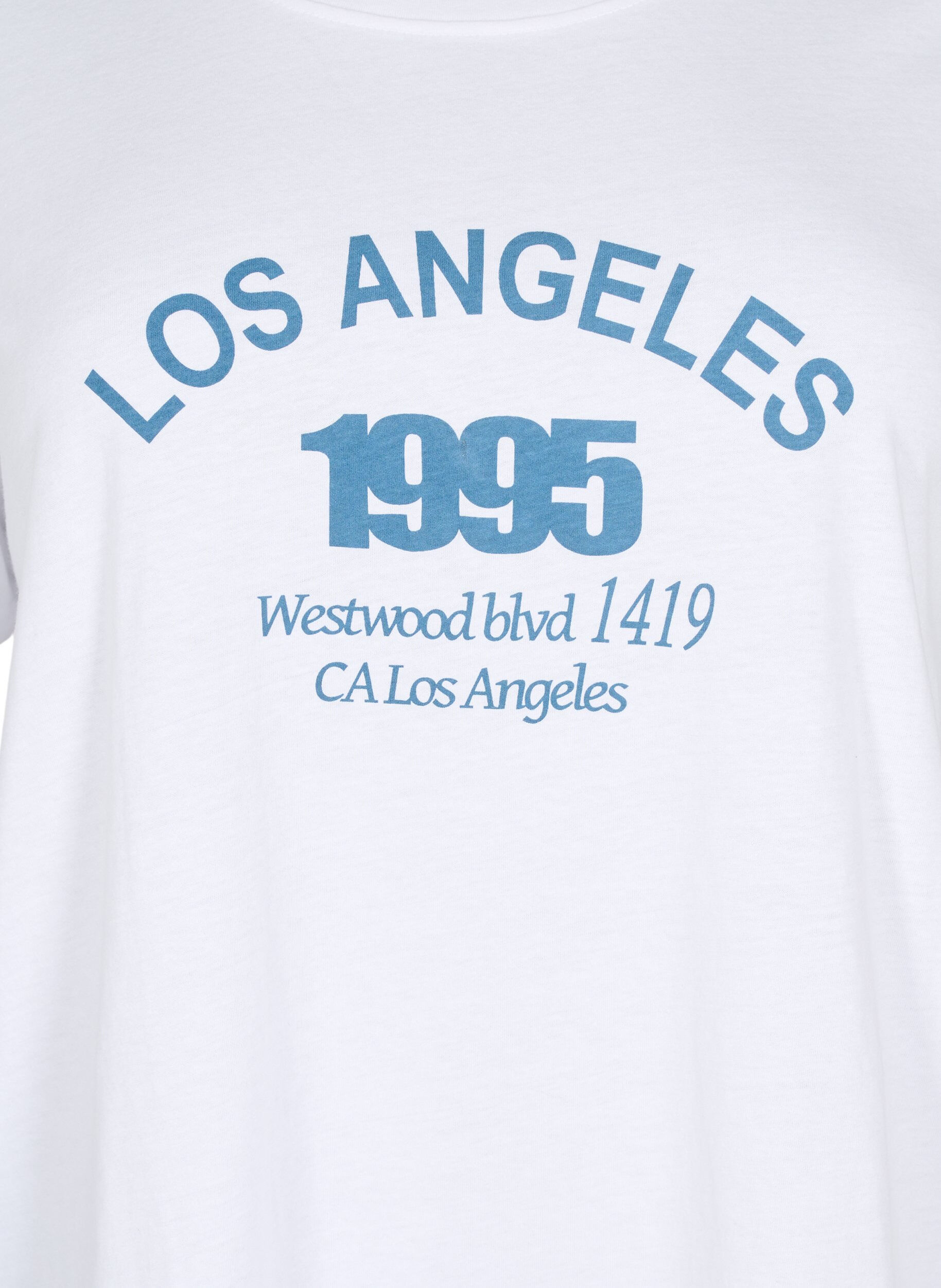 Zizzi FLASH - T-skjorte med motiv, Hvit, Packshot image number 2