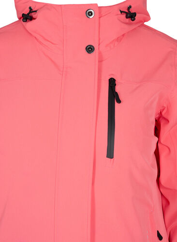 Skijakke med justerbar bunn og hette, Dubarry, Packshot image number 2