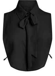 Krageinnlegg med avtakbart slips, Black