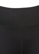 Cropped basis treningsleggings, Svart, Packshot image number 3