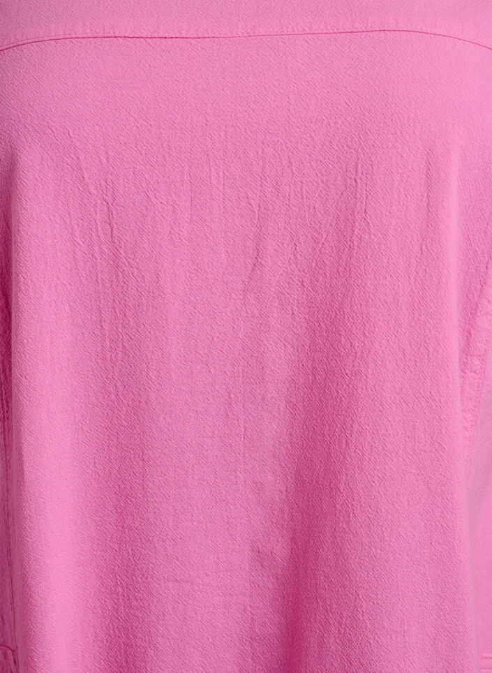 Kortermet kjole i bomull, Rosa, Packshot image number 2
