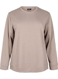 FLASH - Genser med crewneck, Driftwood