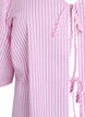 FLASH - Stripete bluse med sløyfer, Rosa, Packshot image number 2