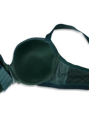 Zizzi Formstøpt BH med mesh, Scarab, Packshot image number 3