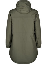 Lett polstret parka med hette, Grape Leaf