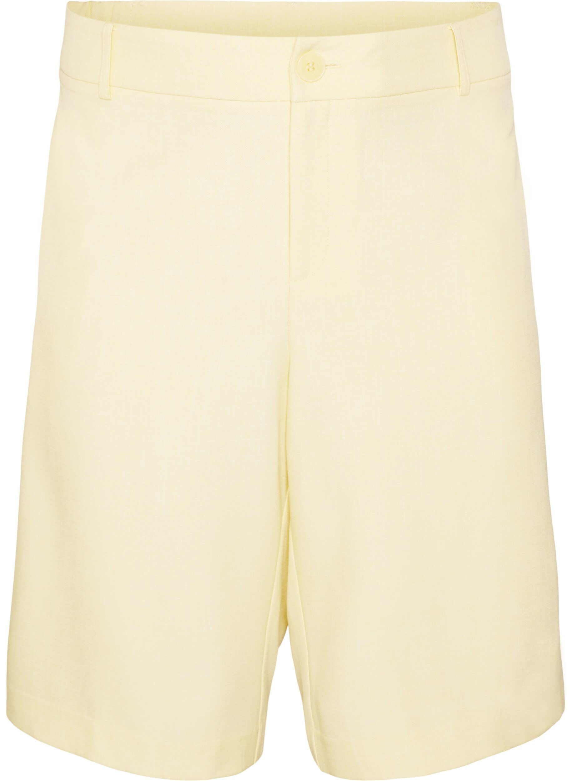 Loose fit Bermuda shorts med h&oslash;y midje