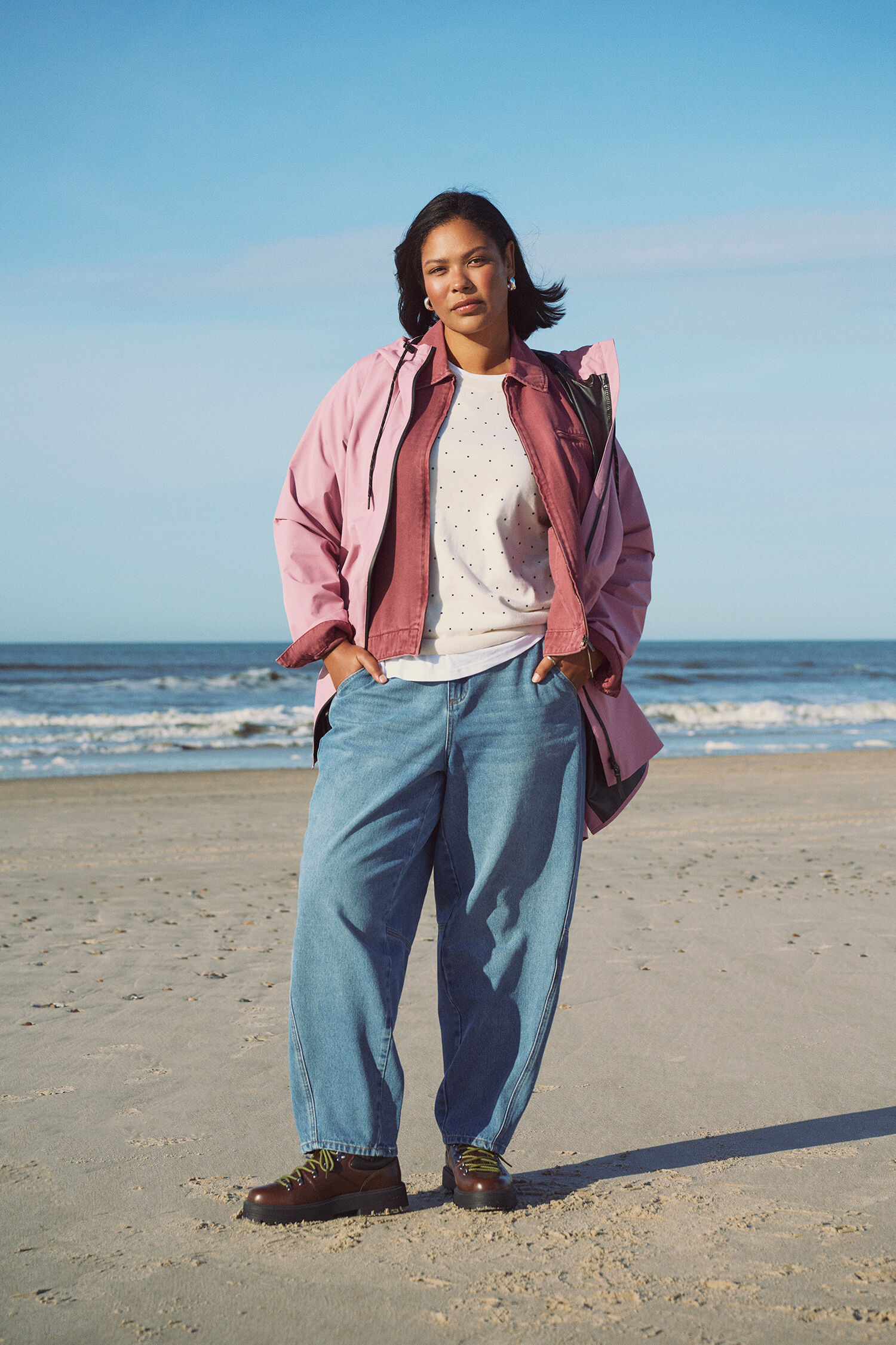 Zizzi Regnjakke, , Model