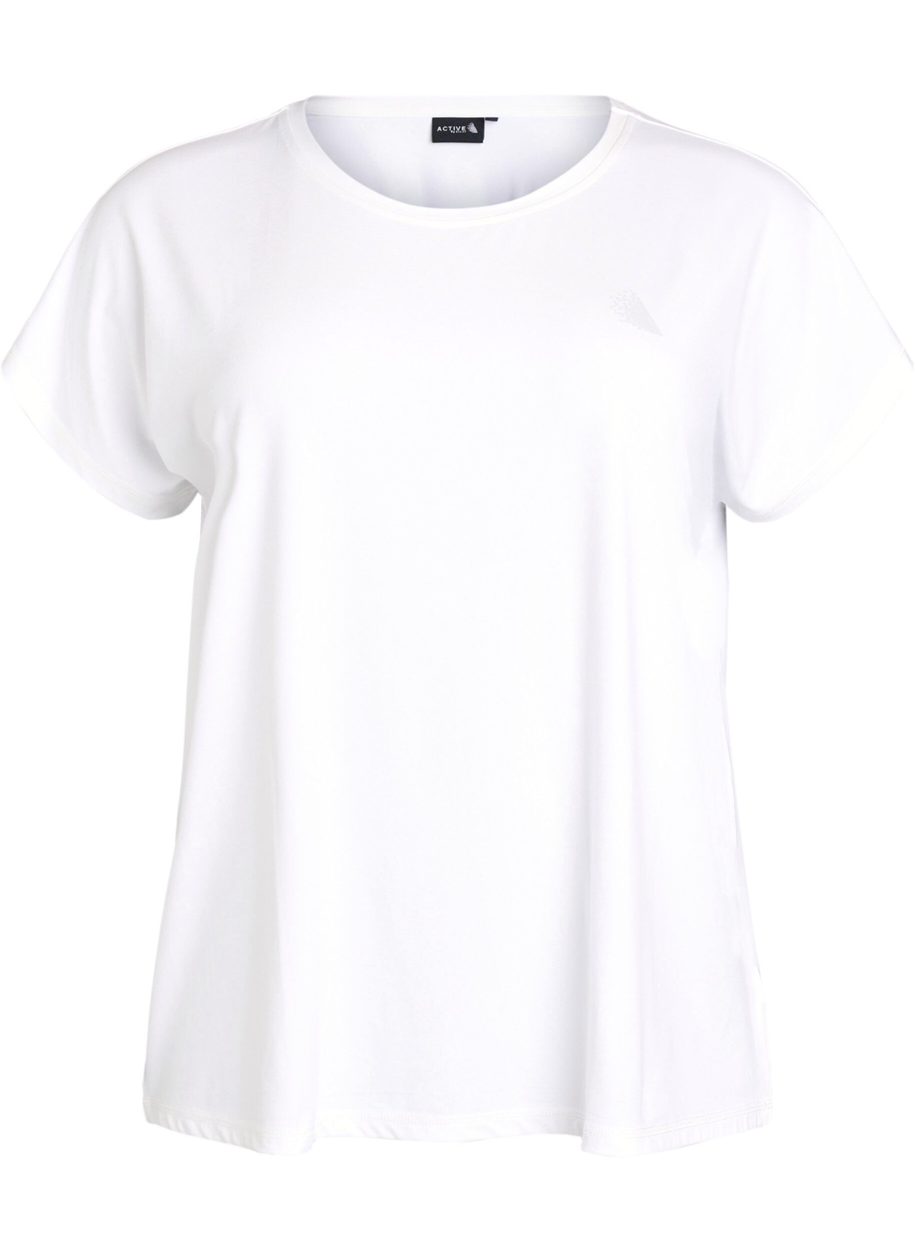 Ensfarget trenings-T-skjorte