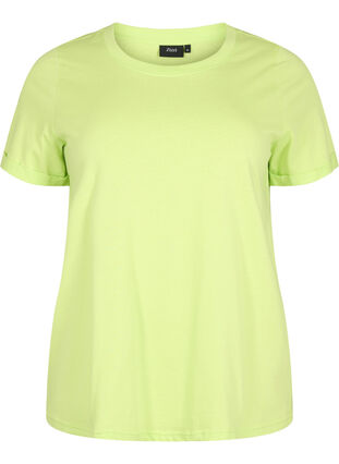 Basis T-skjorte i bomull, Sharp Green, Packshot image number 0