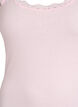 Topp med blondekant, Rosa, Packshot image number 2