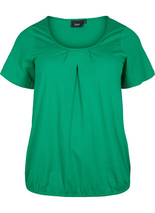 Kortermet T-skjorte i bomull, Jolly Green, Packshot image number 0