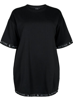 Lang genser med 1/2-ermer, Black, Packshot image number 0