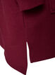 Lang hettegenser-cardigan med glidel&aring;s, R&oslash;d, Packshot image number 4