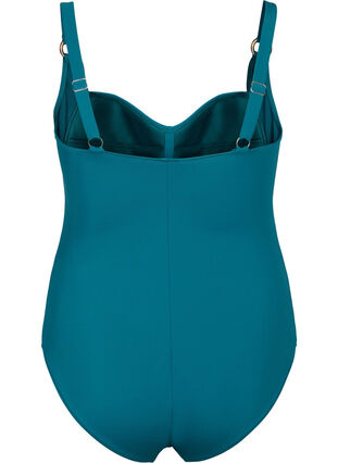 Vattert badedrakt med draperinger , Spruced-up, Packshot image number 1