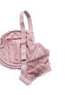 Heldekkende BH i mesh med blonder, Rosa, Packshot image number 3