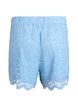 Blonder shorts med h&oslash;y midje og lommer, Bl&aring;, Packshot image number 1