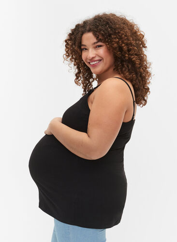 Topp til gravide med ammefunksjon, Black, Model image number 1