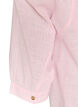 Bomullstunika med V-hals, Rosa, Packshot image number 3