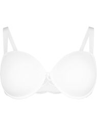 Formstøpt BH med mesh, Bright White