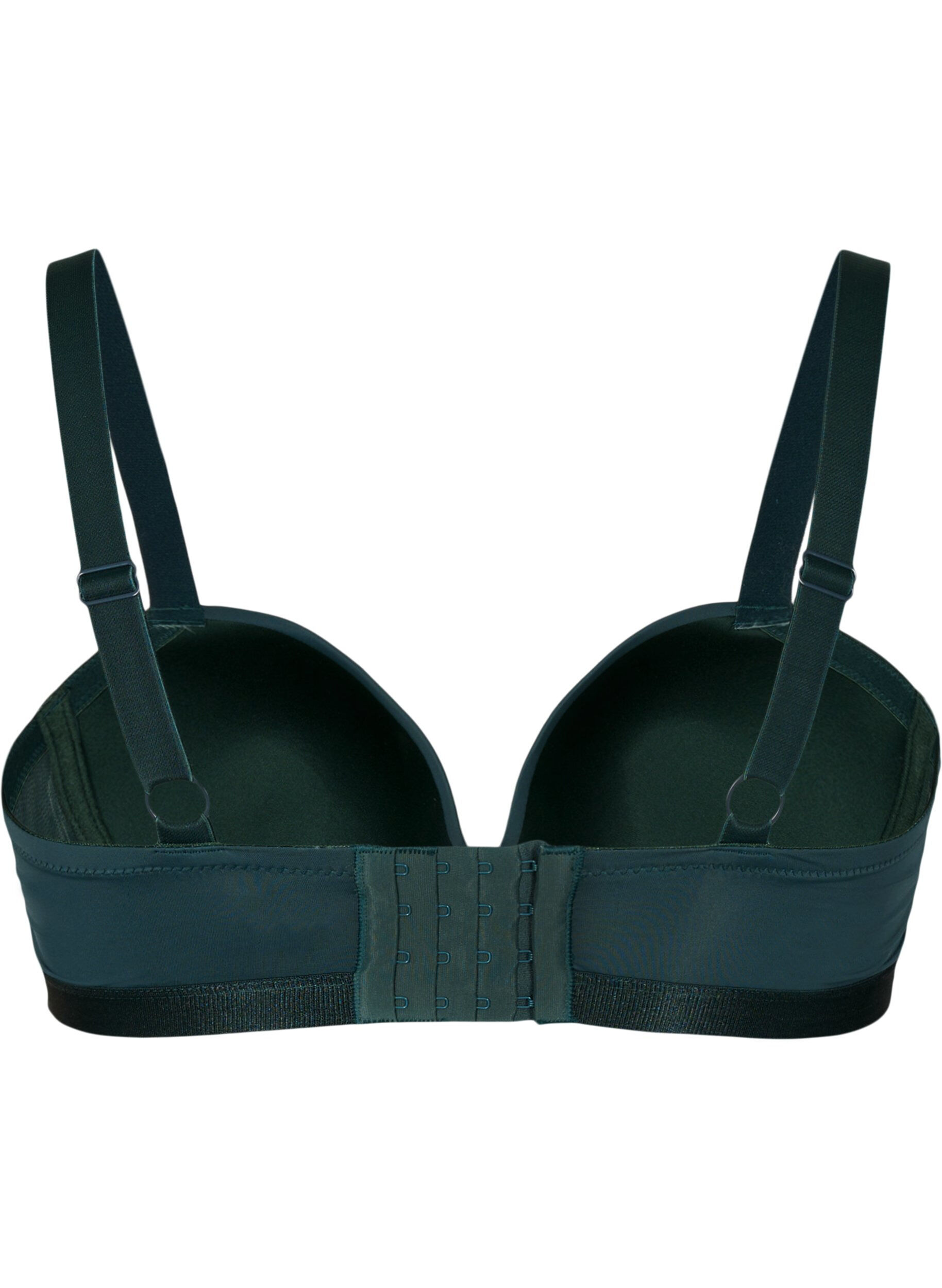 ZizziFormst&oslash;pt BH med mesh, Gr&oslash;nn, Packshot image number 1
