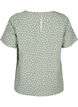 FLASH - Kortermet bluse med trykk, Iceberg Green Dot, Packshot image number 1