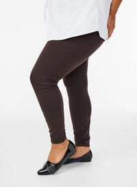 Fôret tights i bomull, Brun Fôret tights i bomull, Brun, Model
