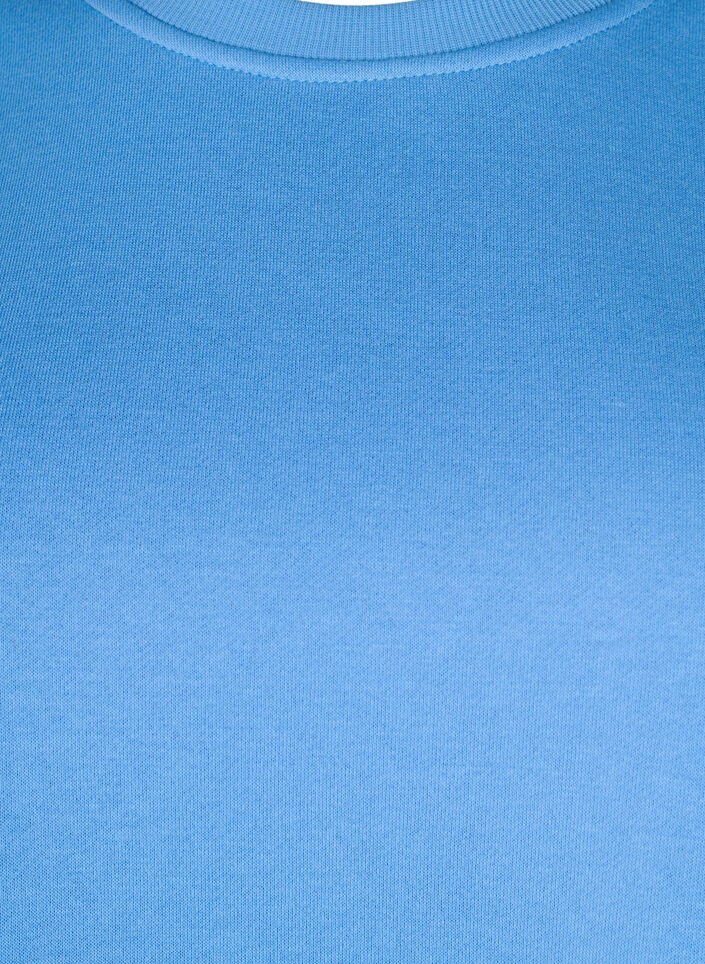 Genser med broderte utskjæringer, Della Robbia Blue, Packshot image number 2